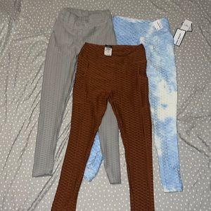 3 Pairs of Tik tok leggings!